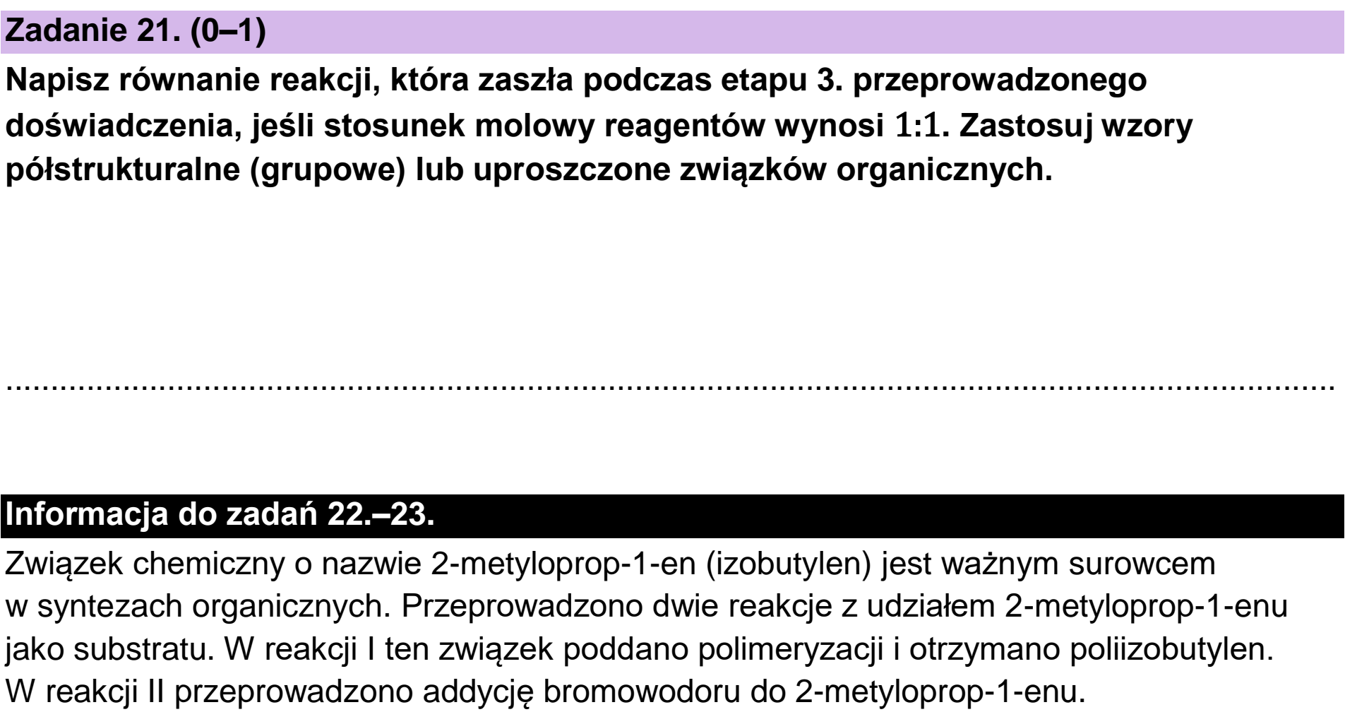 Matura próbna, grudzien 2024, podgląd zadania 21