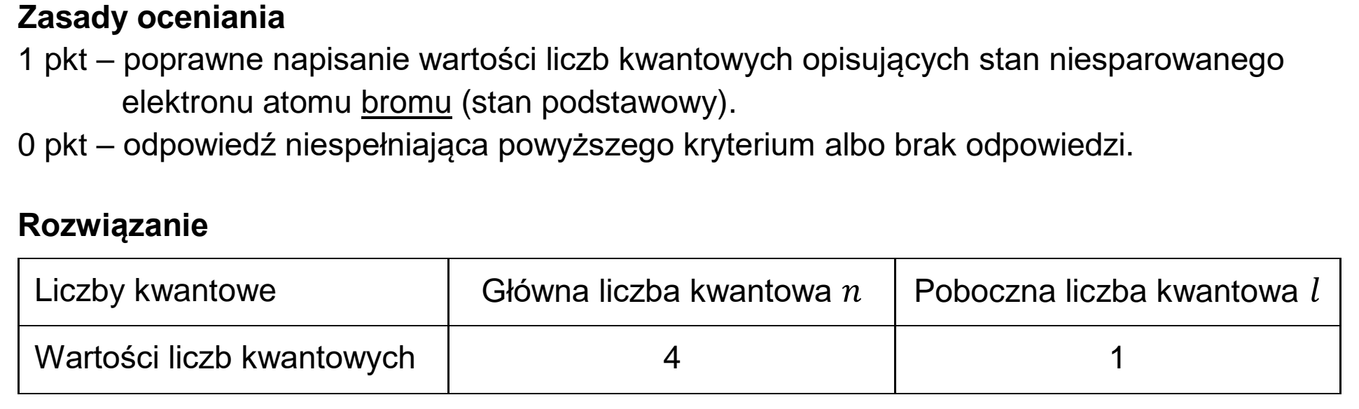 Matura, maj 2023, odpowiedź do zadania 1.3