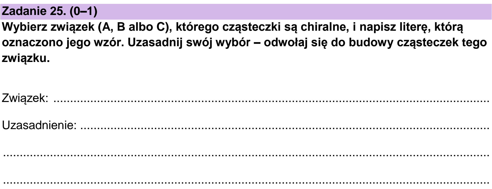 Matura, maj 2023, podgląd zadania 25