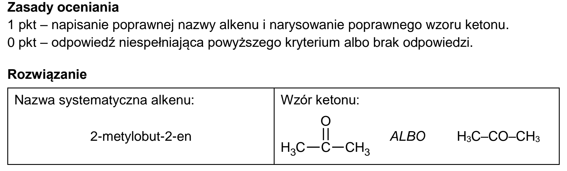 Matura, maj 2024, odpowiedź do zadania 16.1