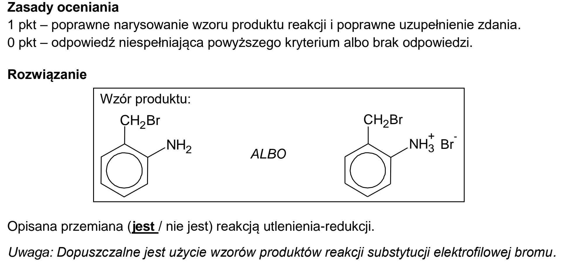 Matura, maj 2024, odpowiedź do zadania 27