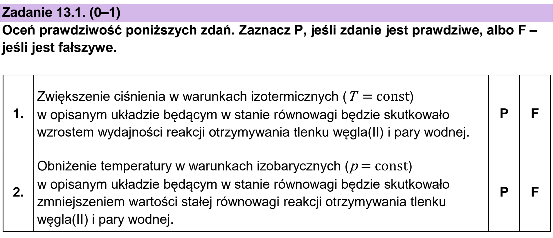 Matura, maj 2024, zadanie 13.1