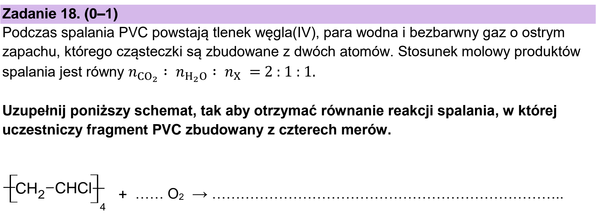 Matura, maj 2024, podgląd zadania 18