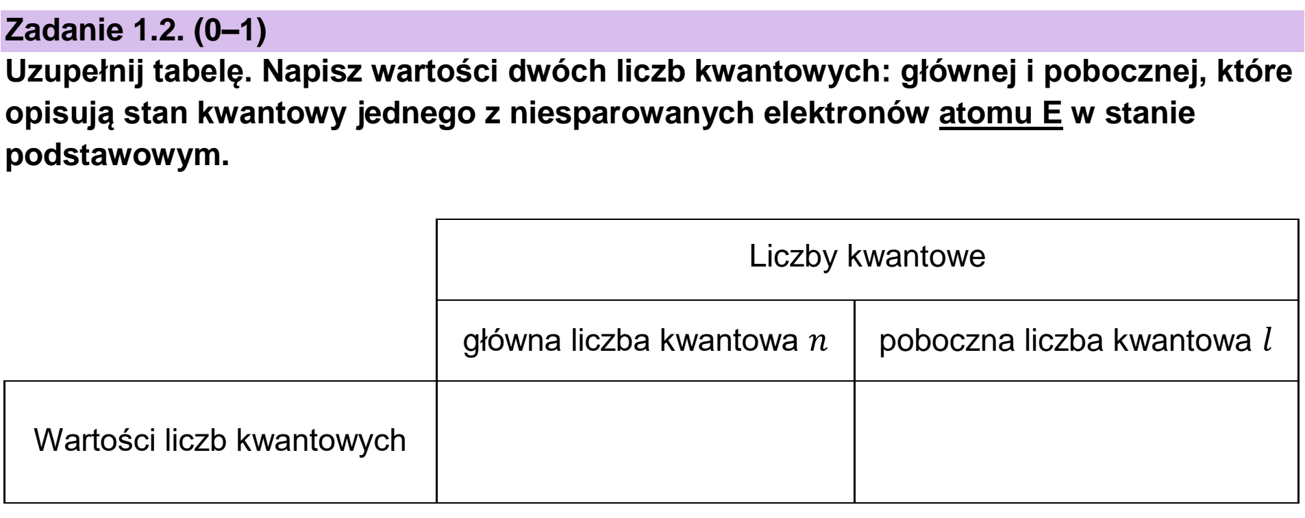 Matura, maj 2025, zadanie 1.2