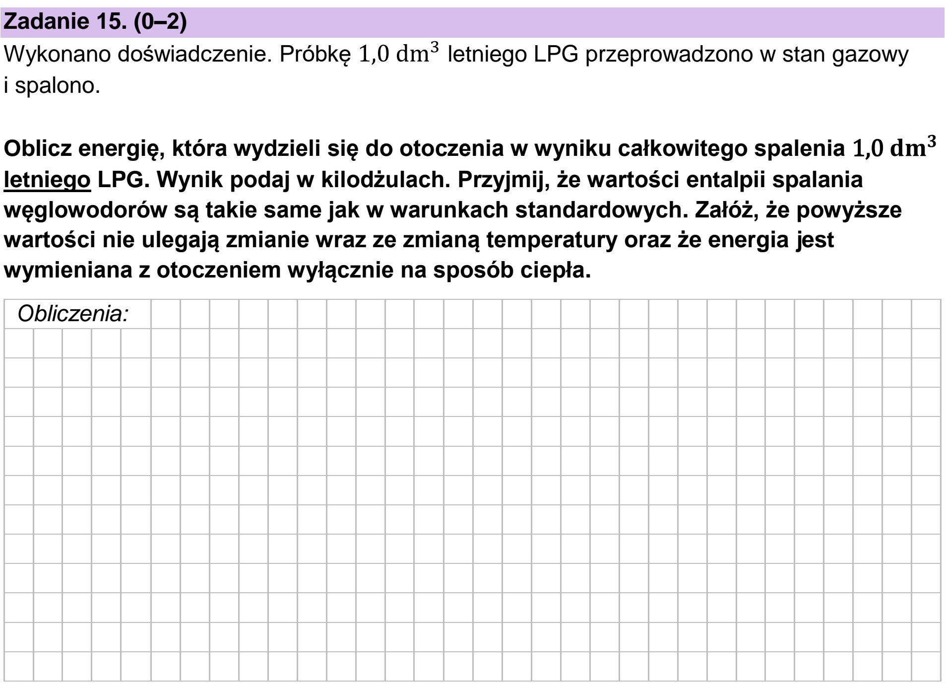 Matura, maj 2025, podgląd zadania 15, fragment 1