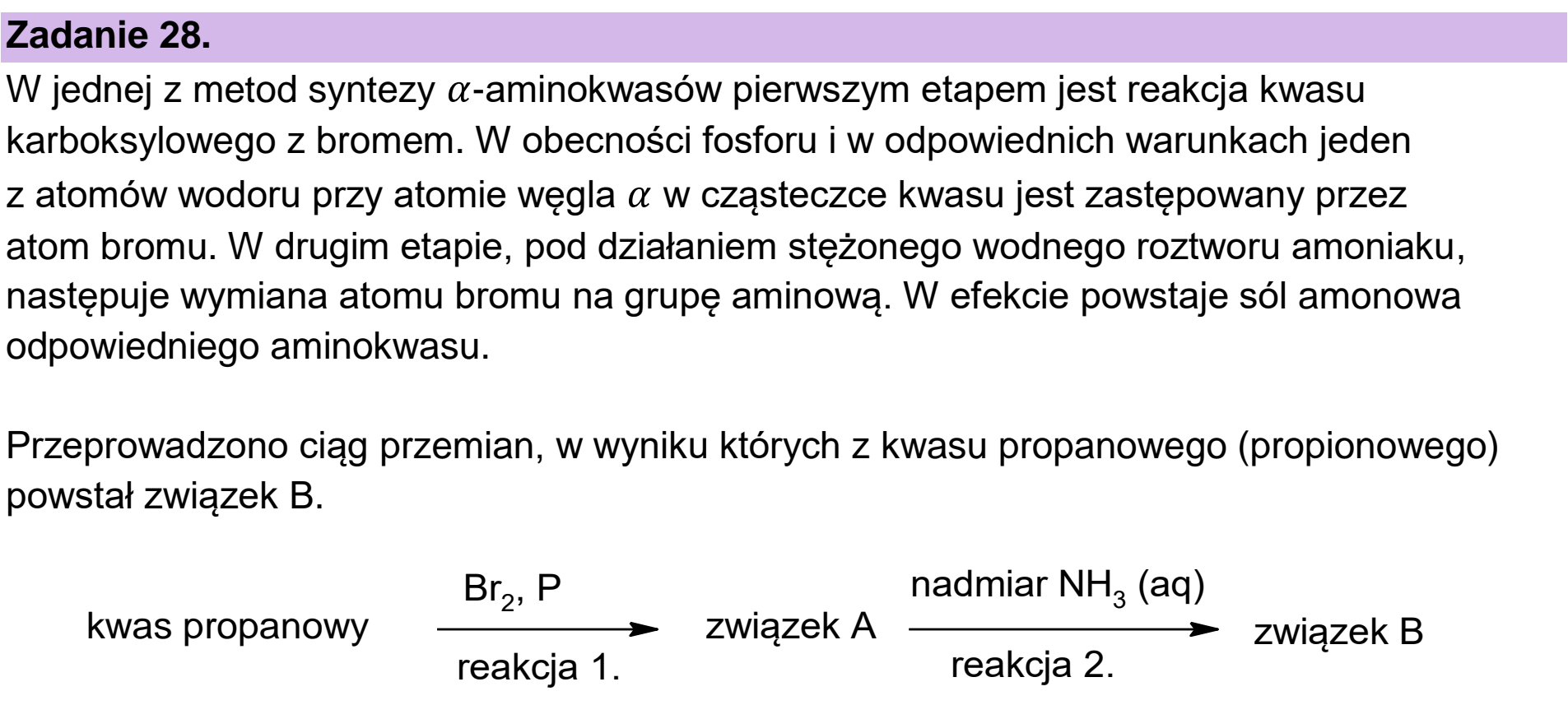 Matura, maj 2025, wstęp zadania 28