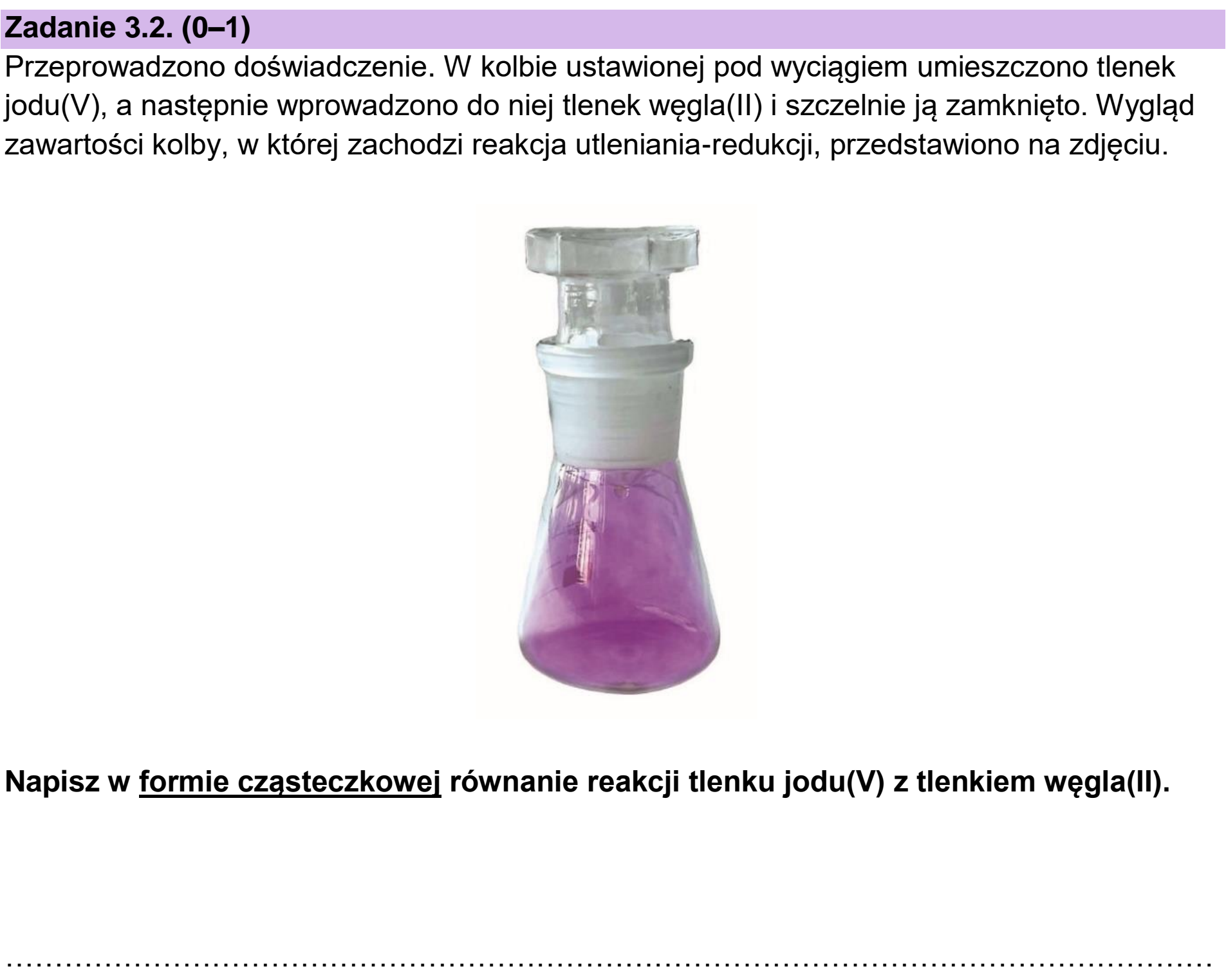 Matura, maj 2025, zadanie 3.2