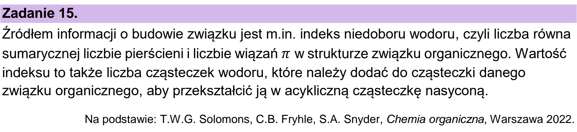 Matura, maj 2026, wstęp zadania 15