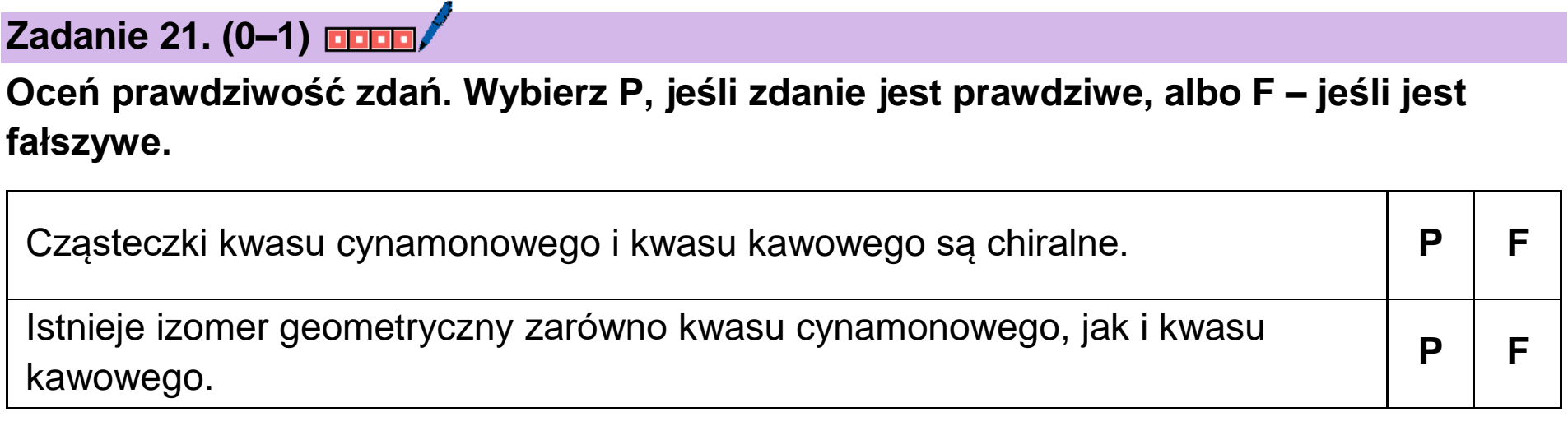 Matura, maj 2026, podgląd zadania 21