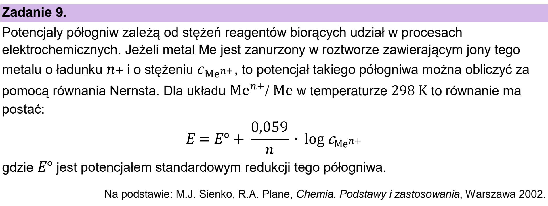 Matura, maj 2026, wstęp zadania 9