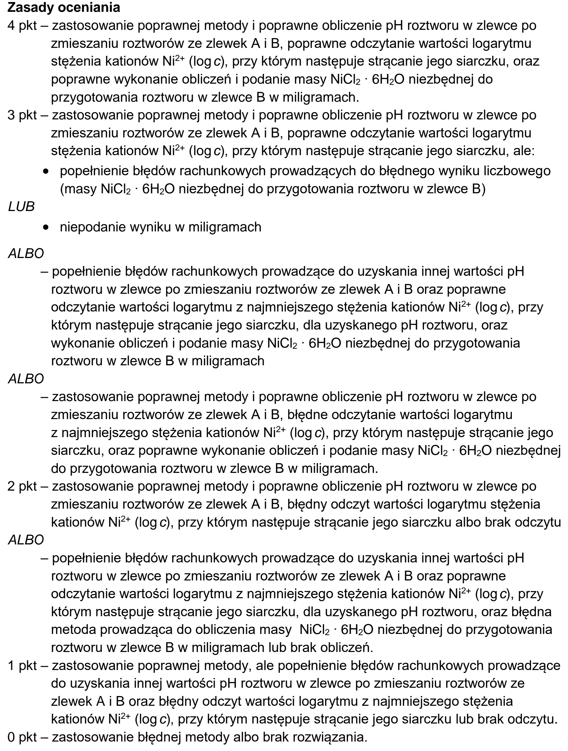 Matura próbna, styczen 2026, odpowiedź do zadania 12, fragment 1