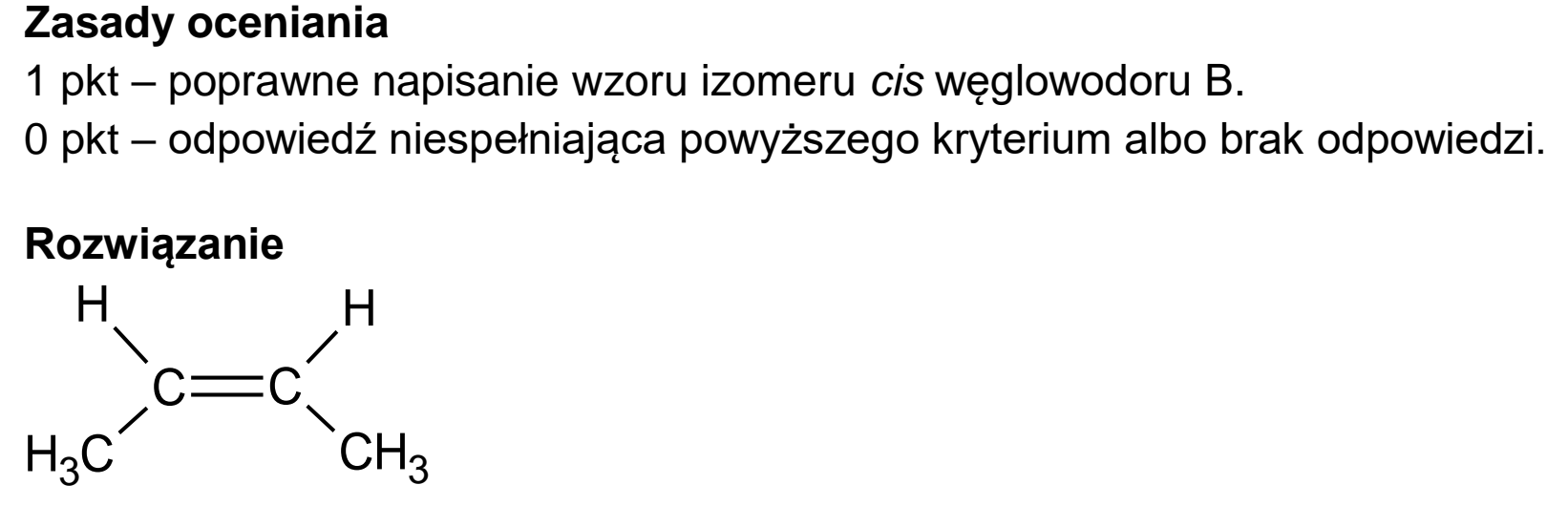 Matura próbna, styczen 2026, odpowiedź do zadania 18