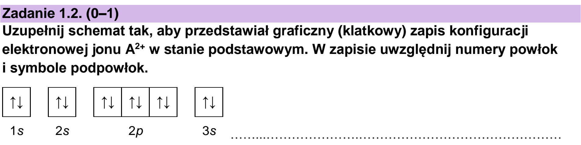 Matura próbna, styczen 2026, zadanie 1.2