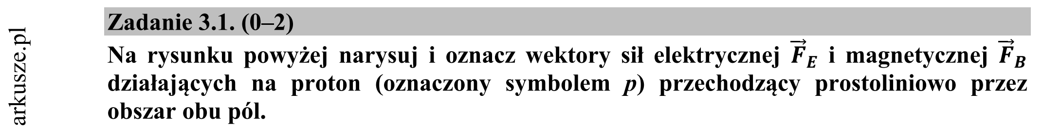 Matura dodatkowa, czerwiec 2015, zadanie 3.1