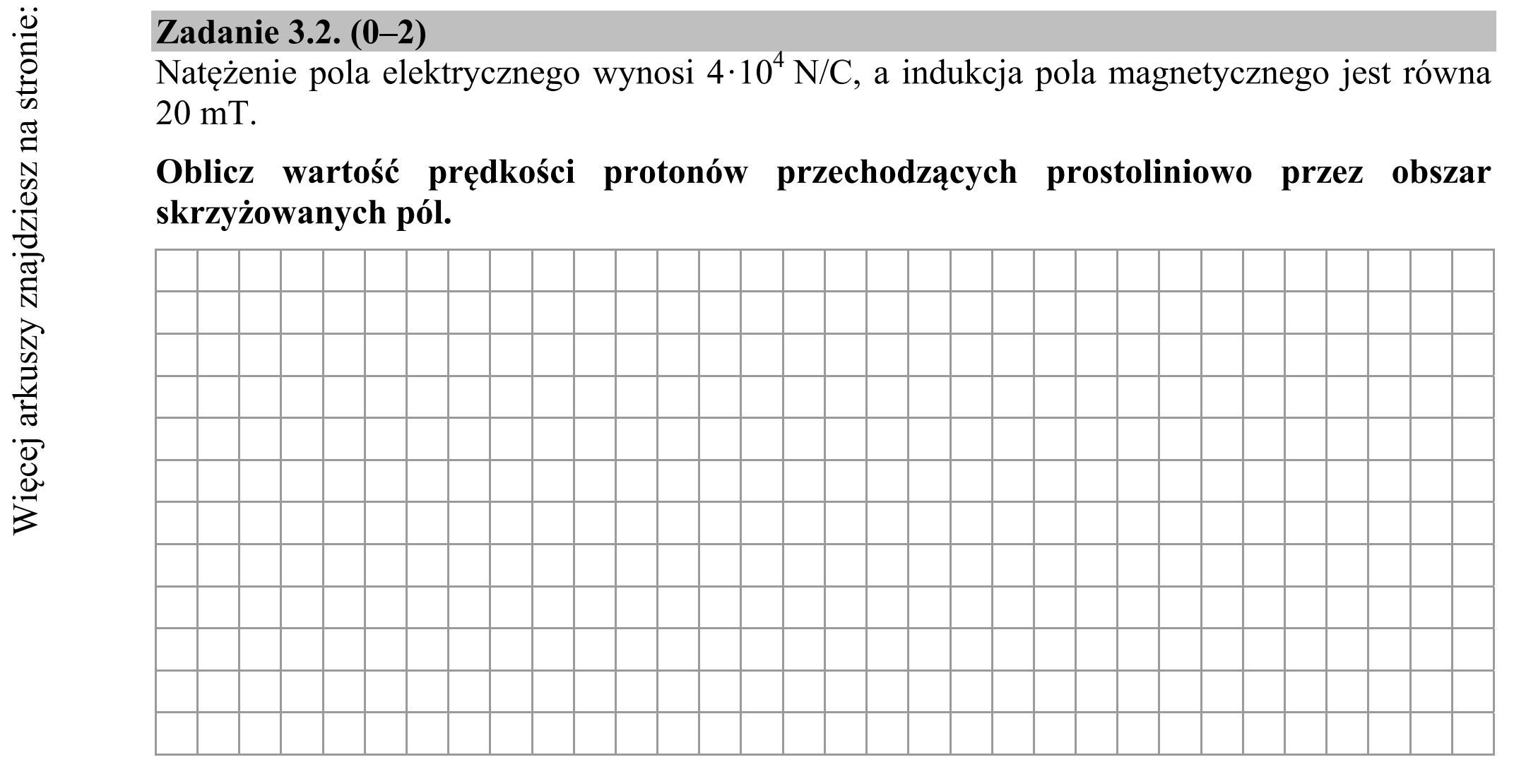 Matura dodatkowa, czerwiec 2015, zadanie 3.2