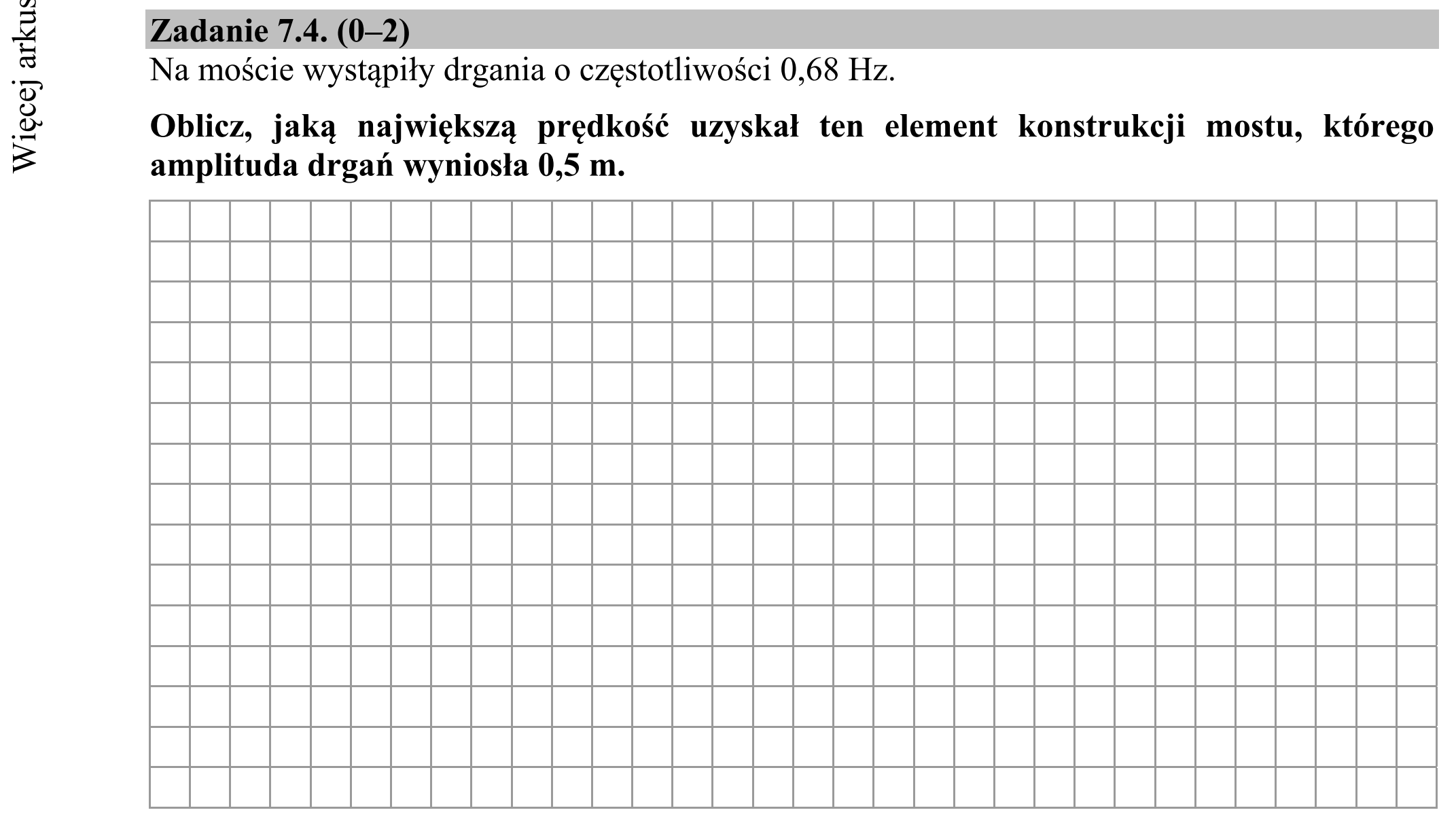 Matura dodatkowa, czerwiec 2015, zadanie 7.4