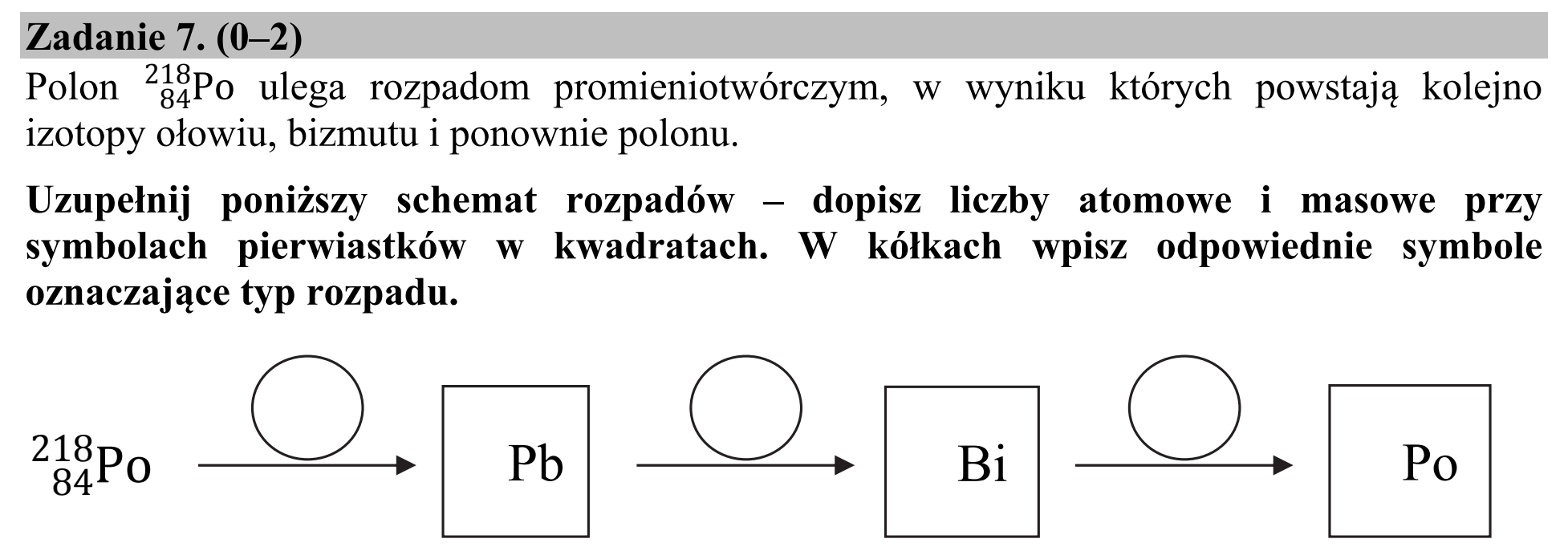 Matura dodatkowa, czerwiec 2016, podgląd zadania 7