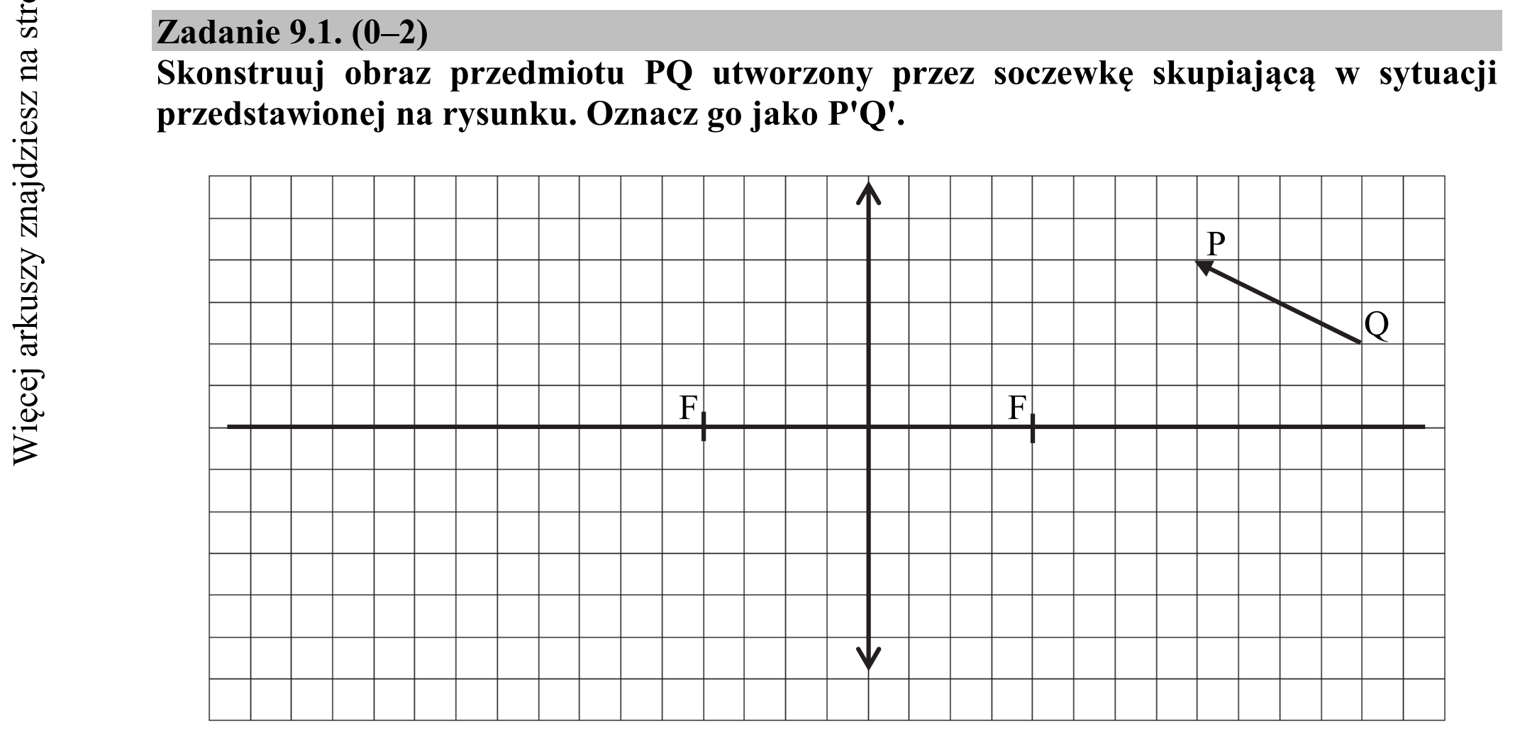 Matura dodatkowa, czerwiec 2016, zadanie 9.1