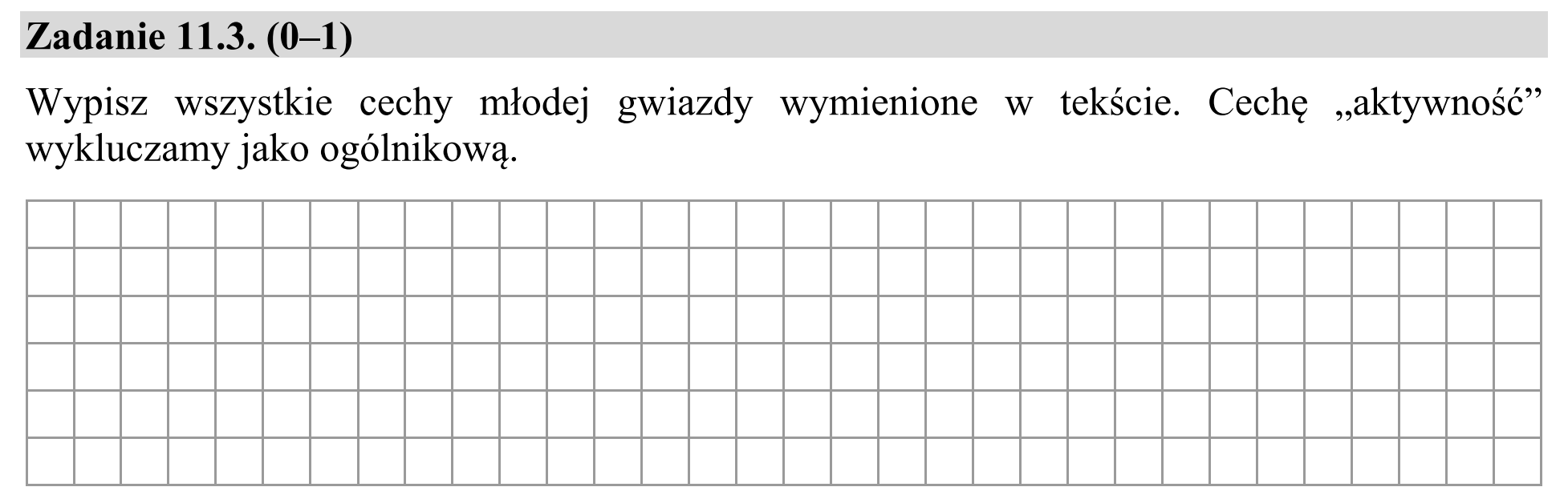 Matura dodatkowa, czerwiec 2017, zadanie 11.3