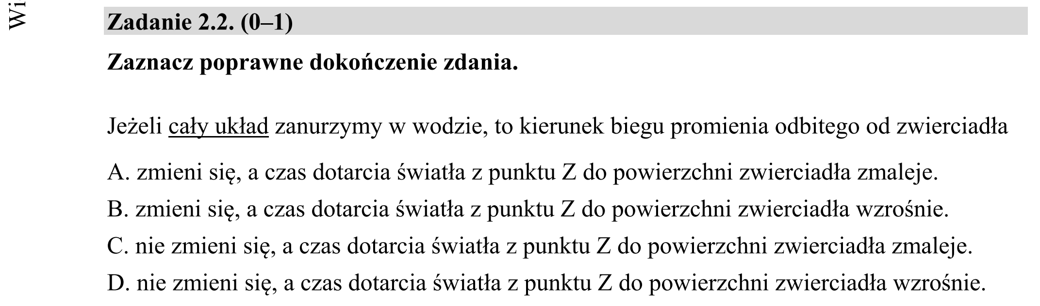 Matura dodatkowa, czerwiec 2017, zadanie 2.2