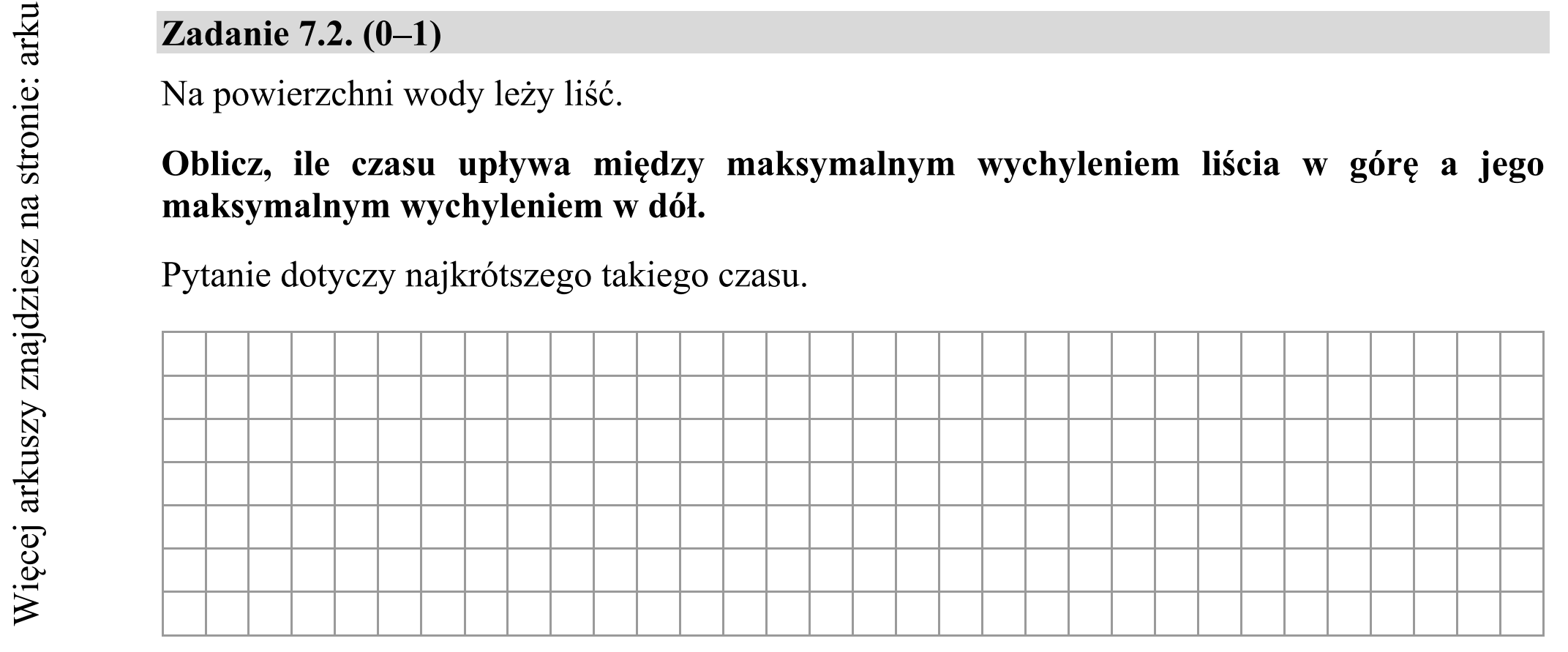 Matura dodatkowa, czerwiec 2017, zadanie 7.2
