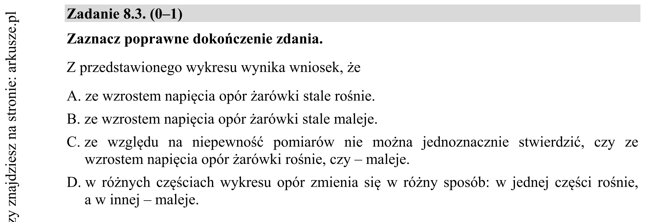 Matura dodatkowa, czerwiec 2017, zadanie 8.3