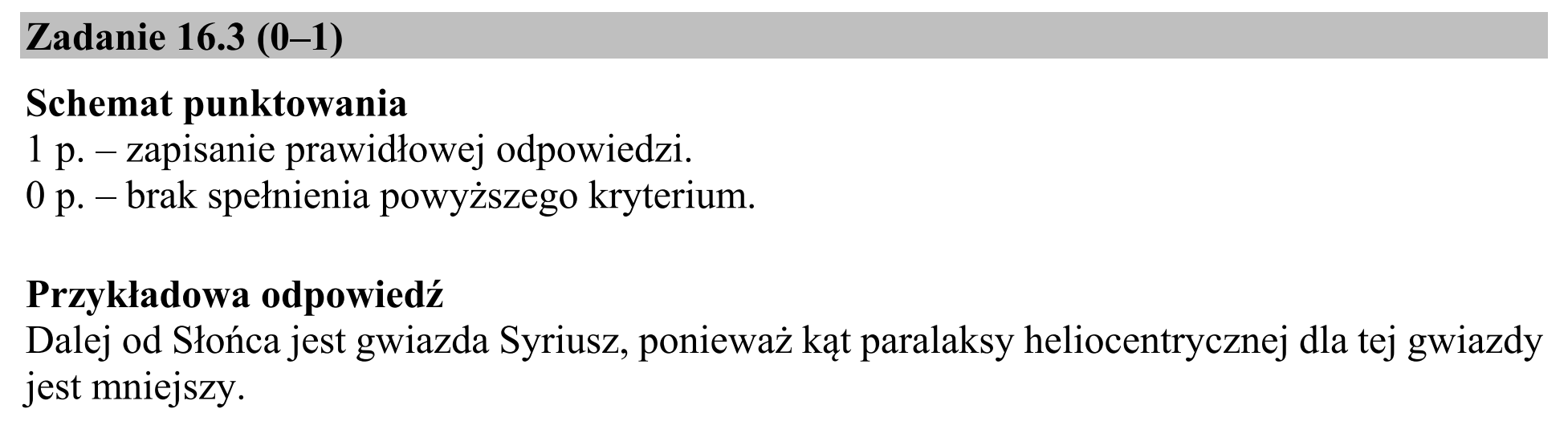 Matura dodatkowa, czerwiec 2018, odpowiedź do zadania 16.3