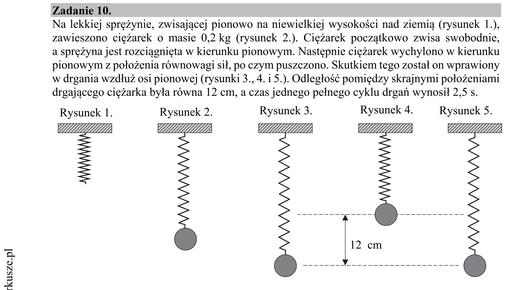 Matura dodatkowa, czerwiec 2018, wstęp zadania 10