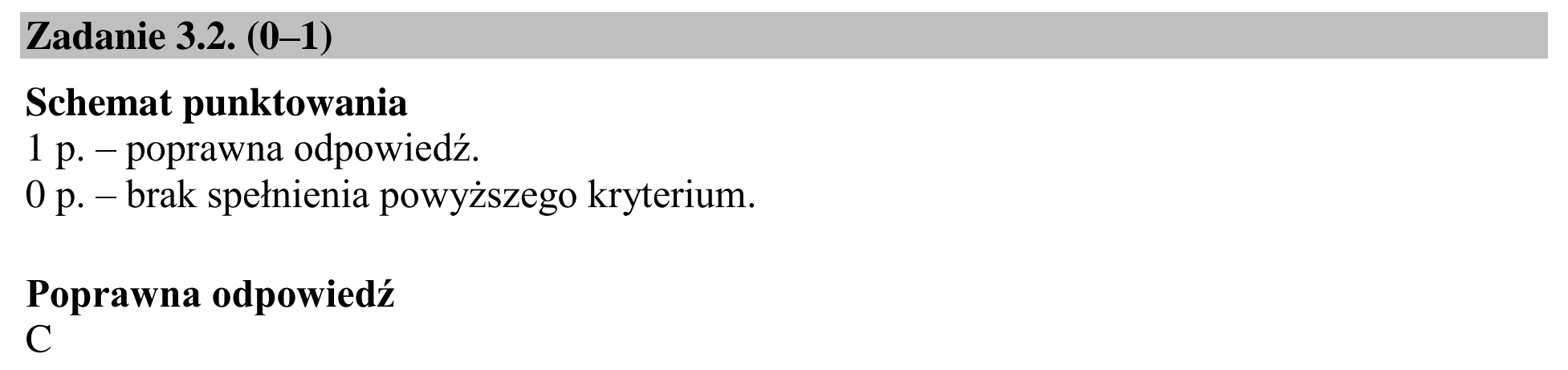 Matura dodatkowa, czerwiec 2019, odpowiedź do zadania 3.2