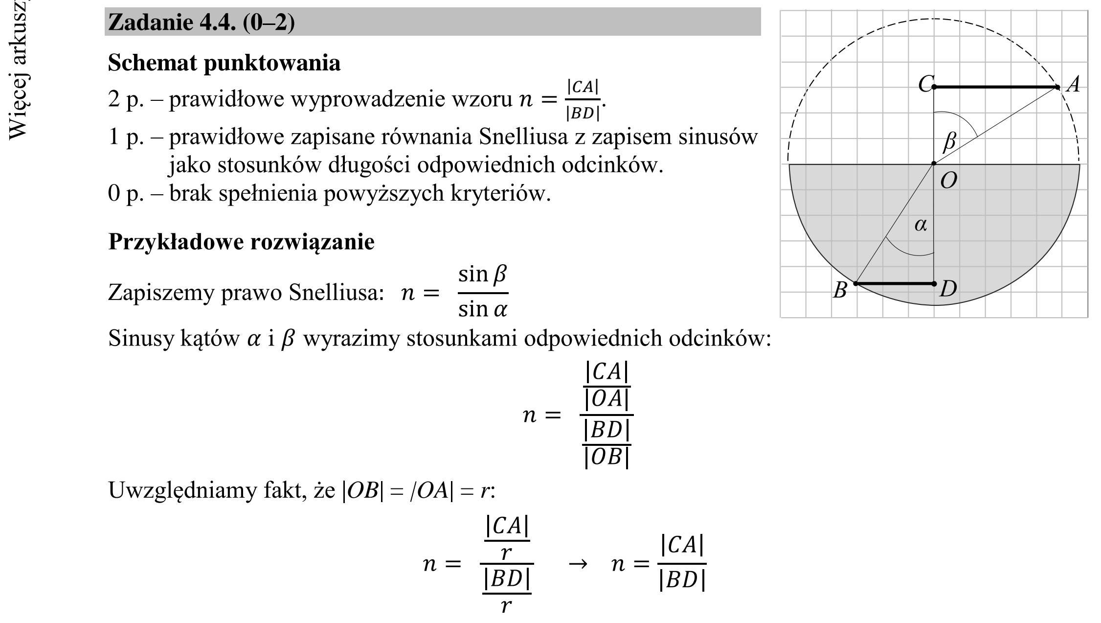 Matura dodatkowa, czerwiec 2019, odpowiedź do zadania 4.4