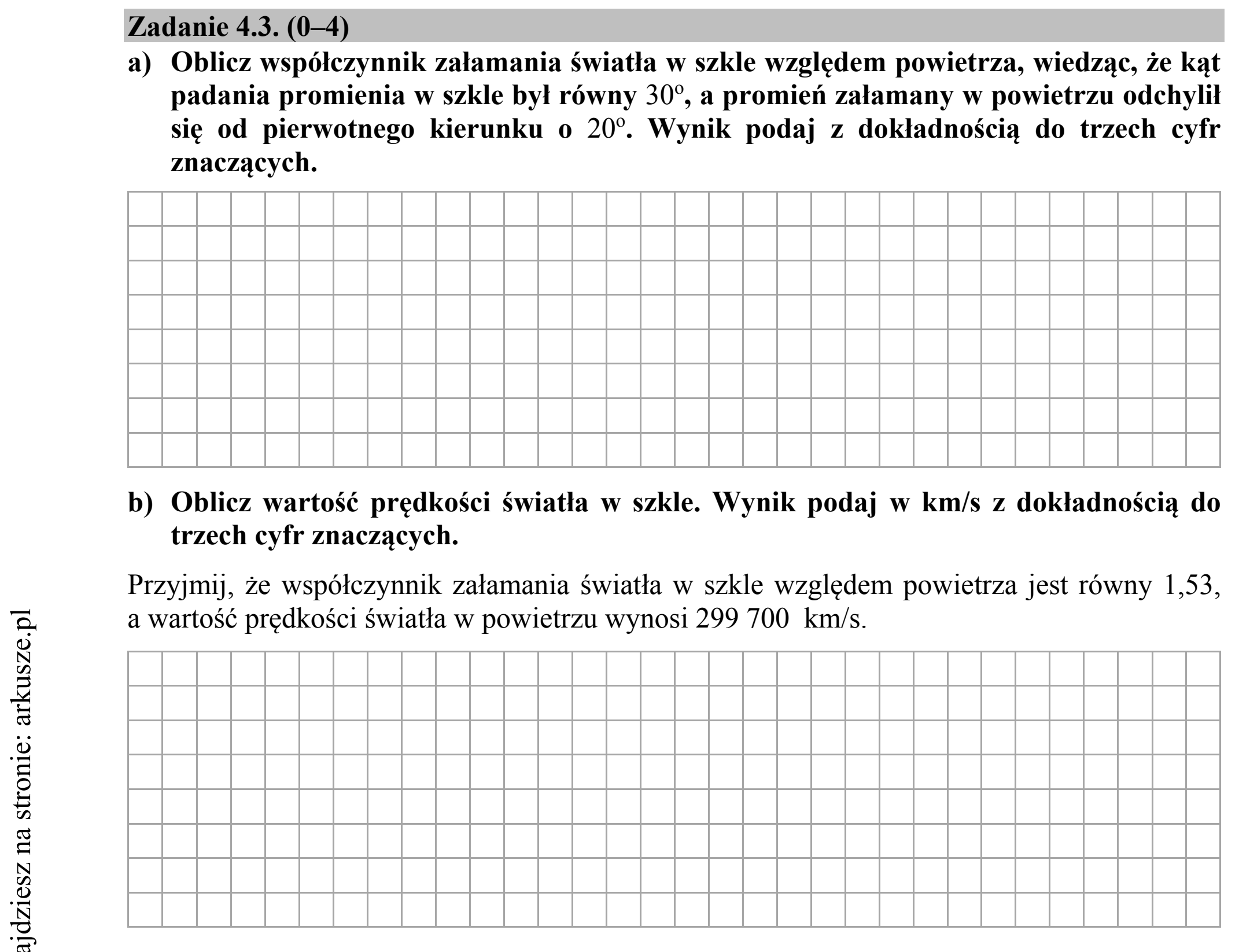 Matura dodatkowa, czerwiec 2019, zadanie 4.3