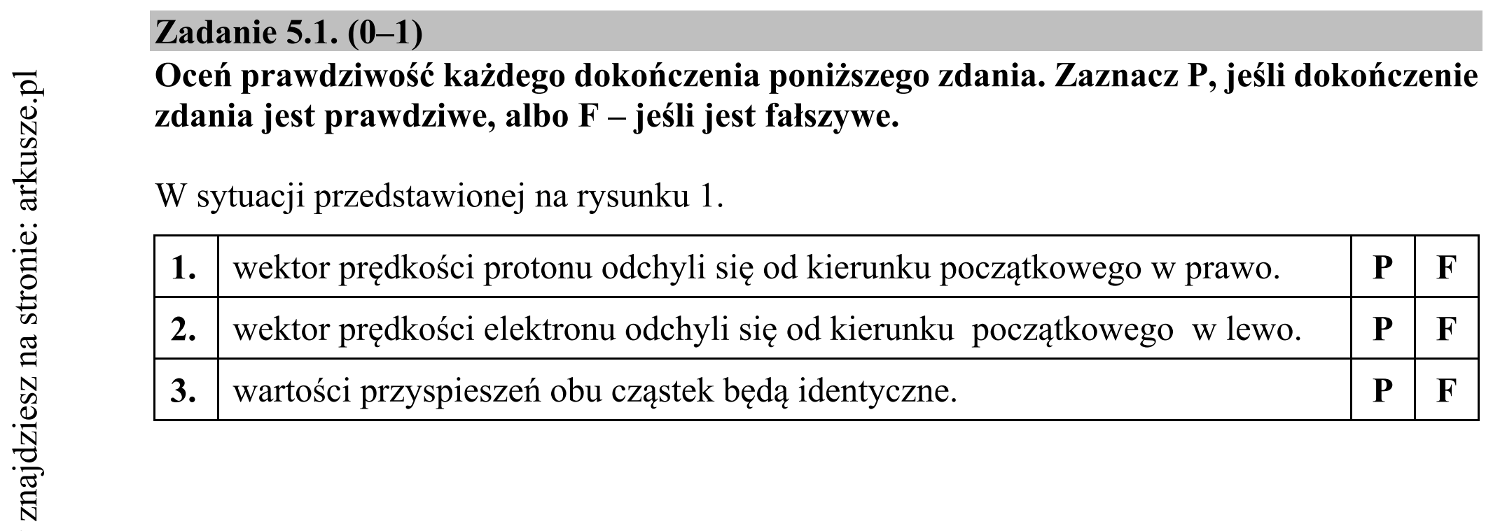 Matura dodatkowa, czerwiec 2019, zadanie 5.1