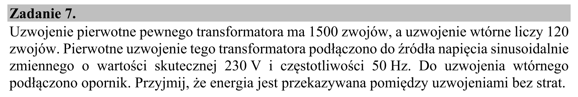 Matura dodatkowa, czerwiec 2019, wstęp zadania 7