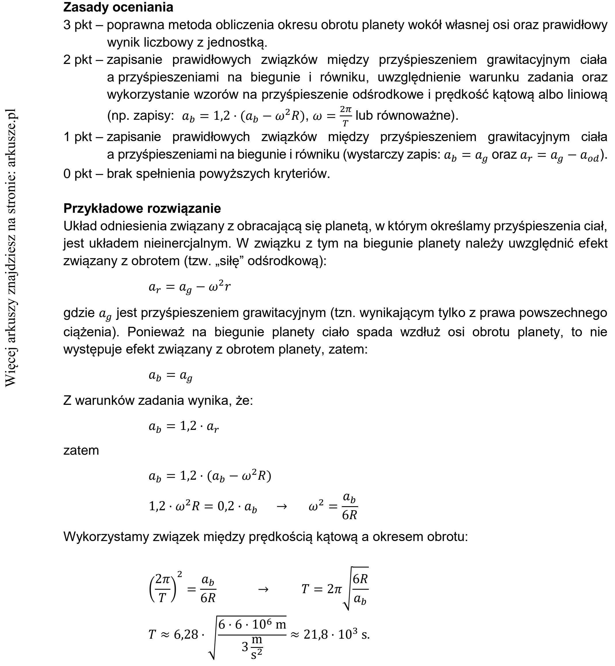 Matura dodatkowa, czerwiec 2021, odpowiedź do zadania 3.2