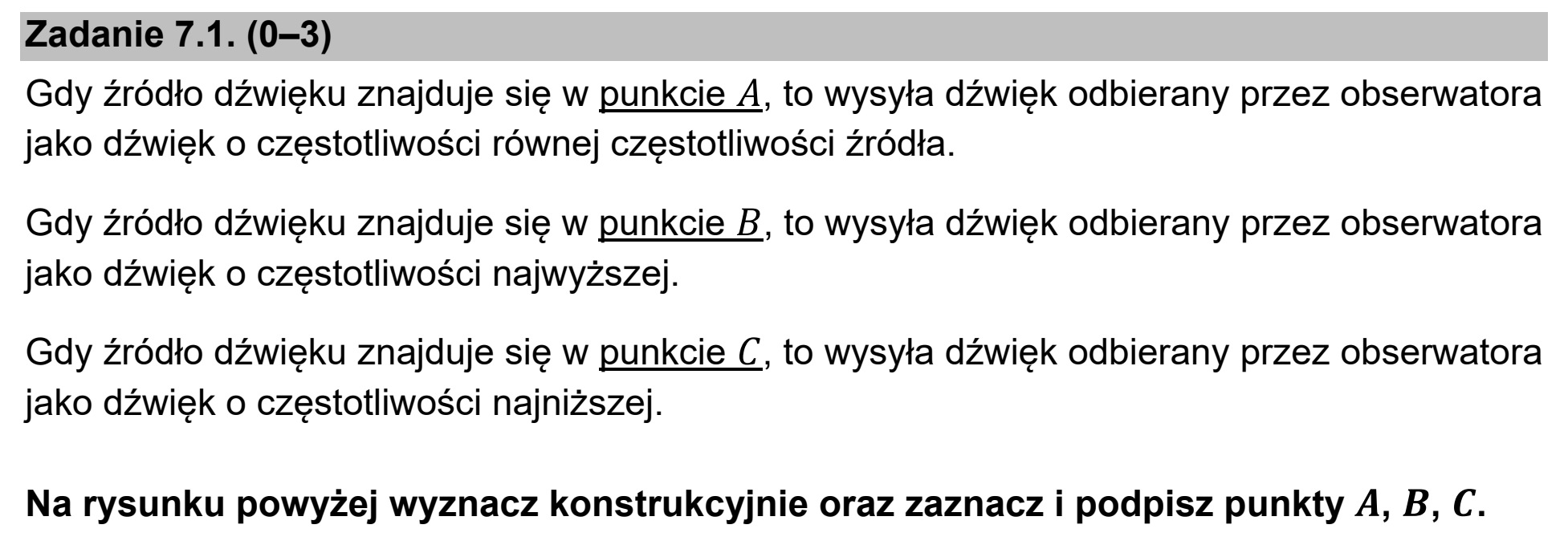 Matura dodatkowa, czerwiec 2021, zadanie 7.1