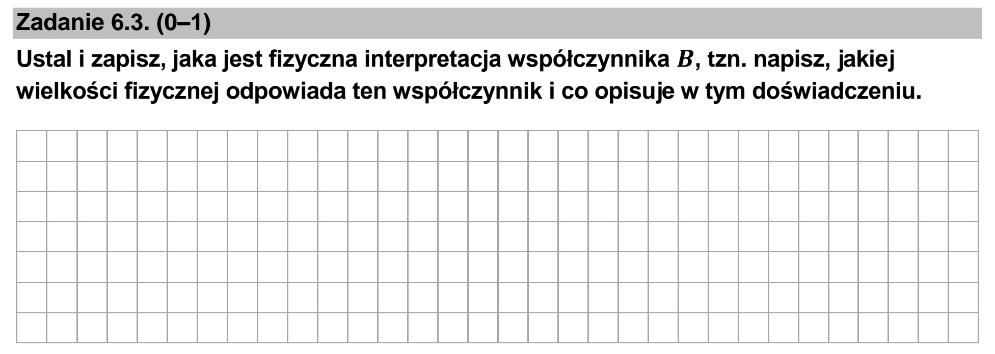 Matura dodatkowa, czerwiec 2022, zadanie 6.3