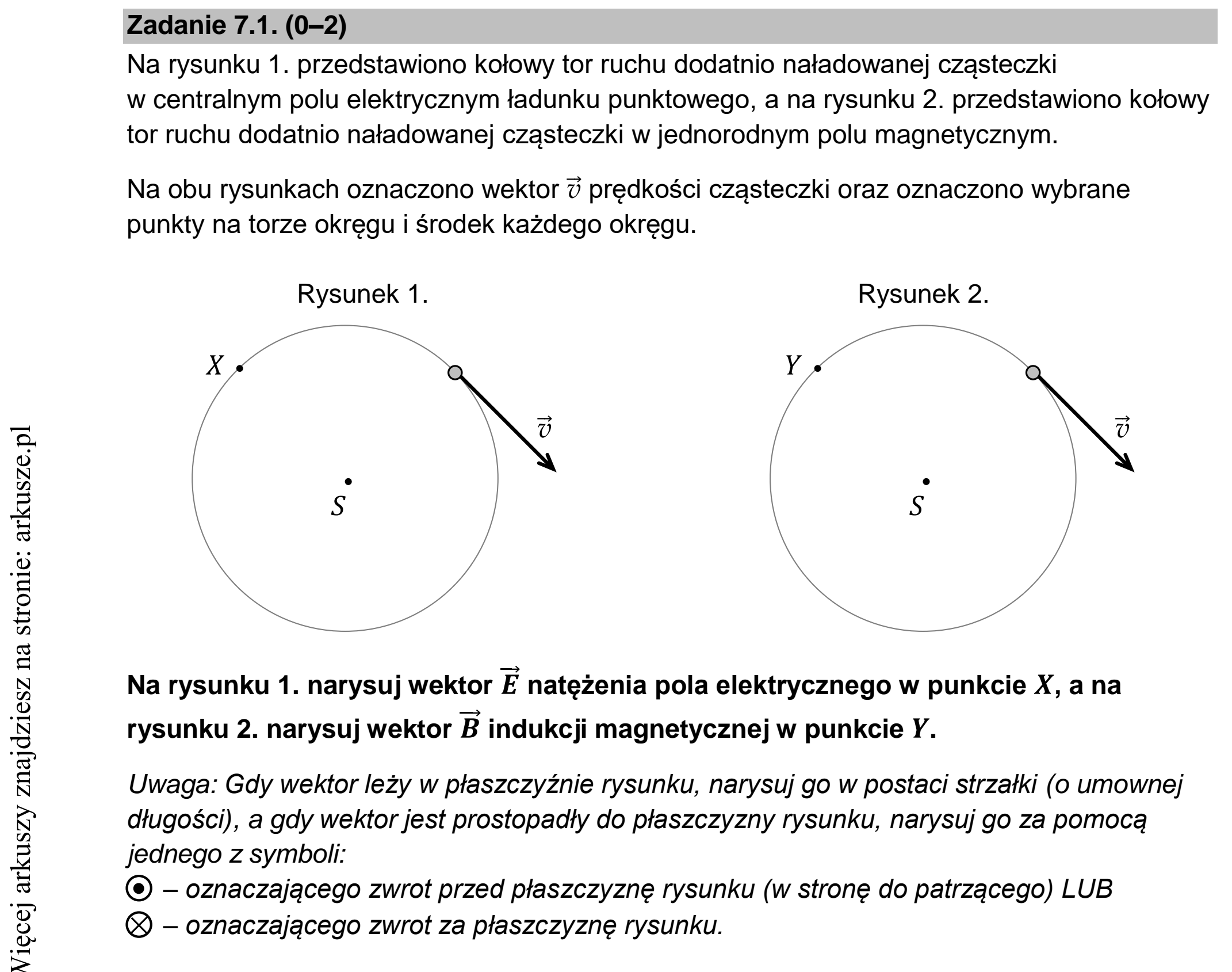Matura dodatkowa, czerwiec 2022, zadanie 7.1