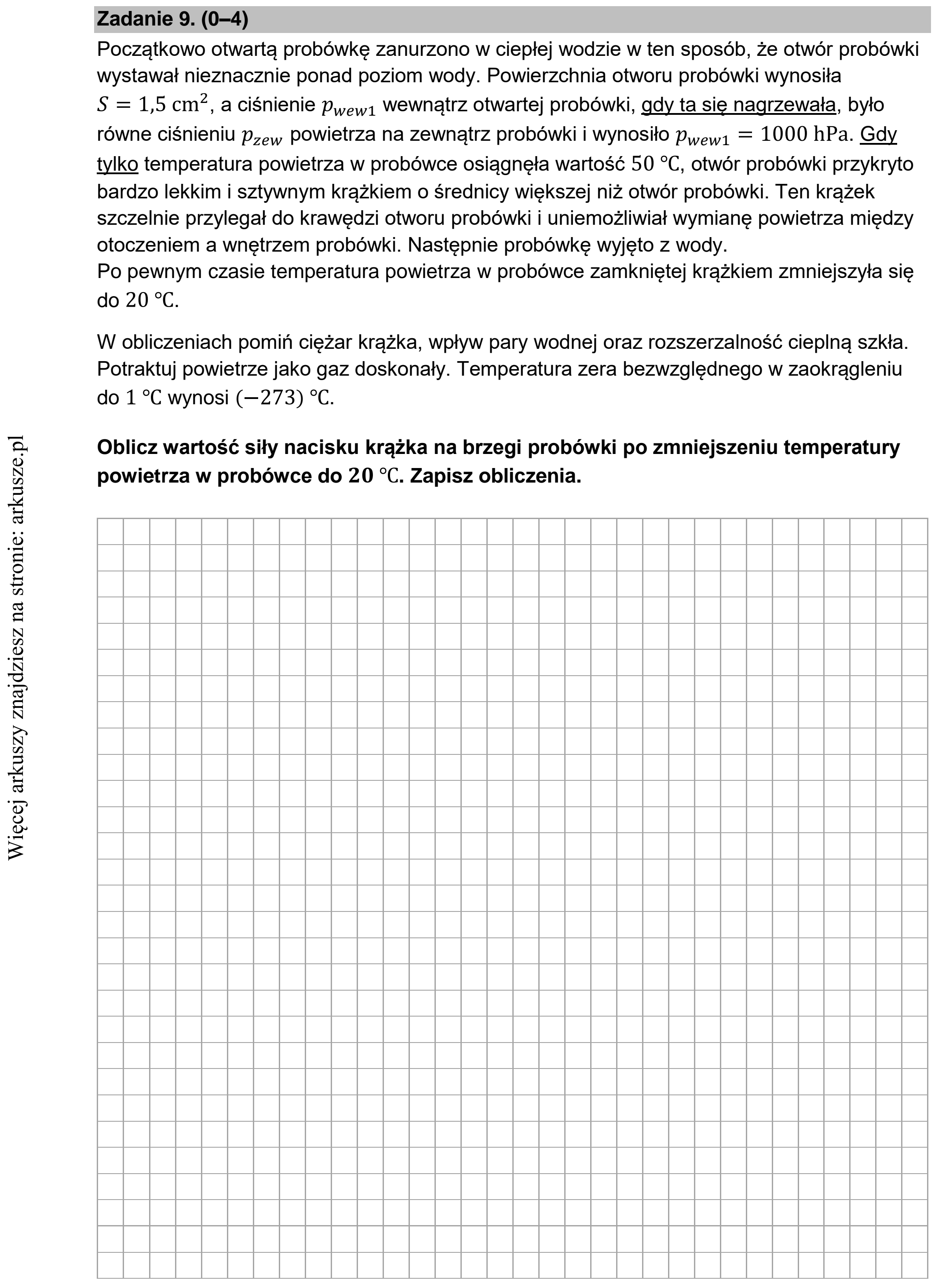 Matura dodatkowa, czerwiec 2022, podgląd zadania 9