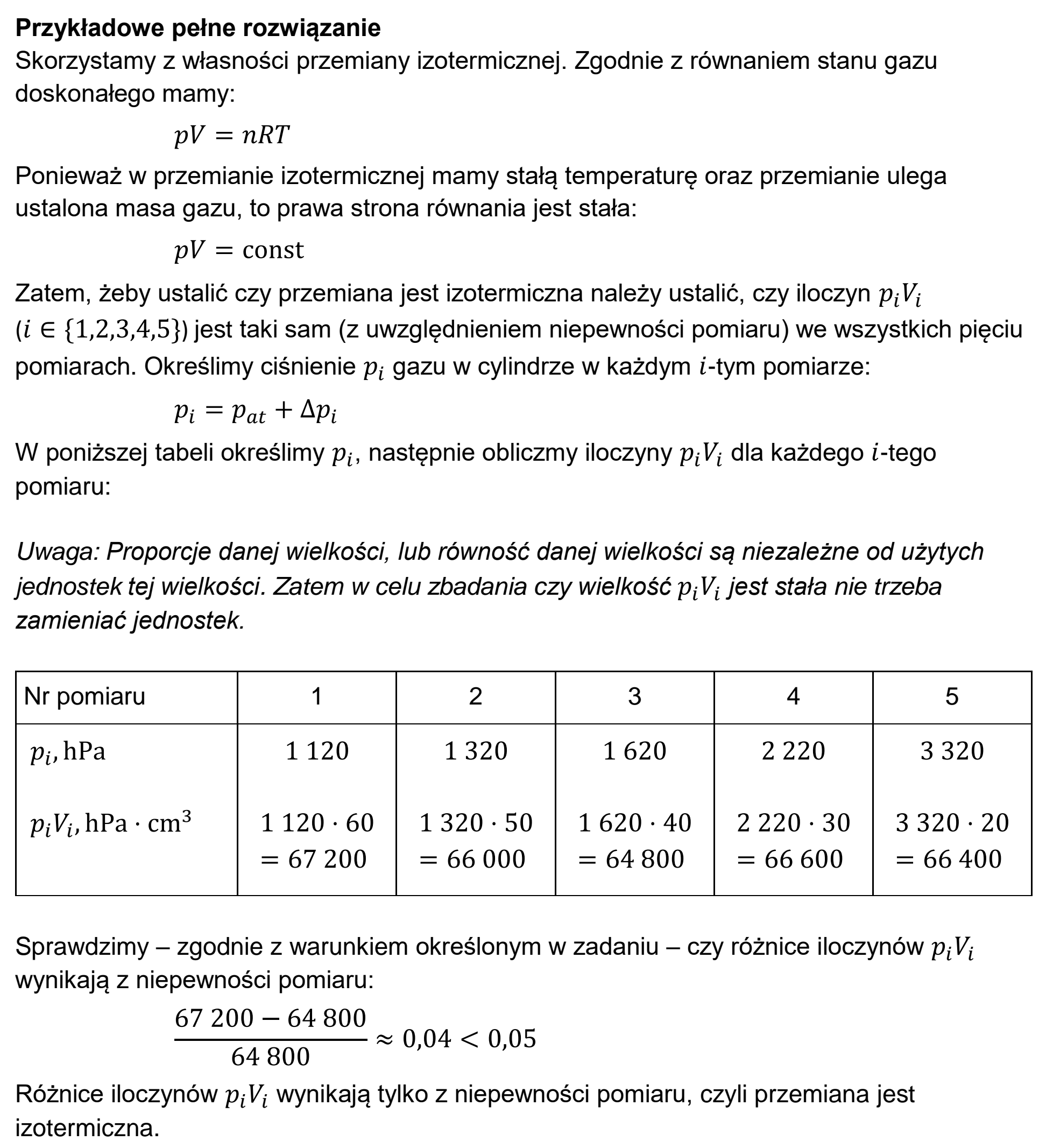 Matura dodatkowa, czerwiec 2023, odpowiedź do zadania 6.1, fragment 2