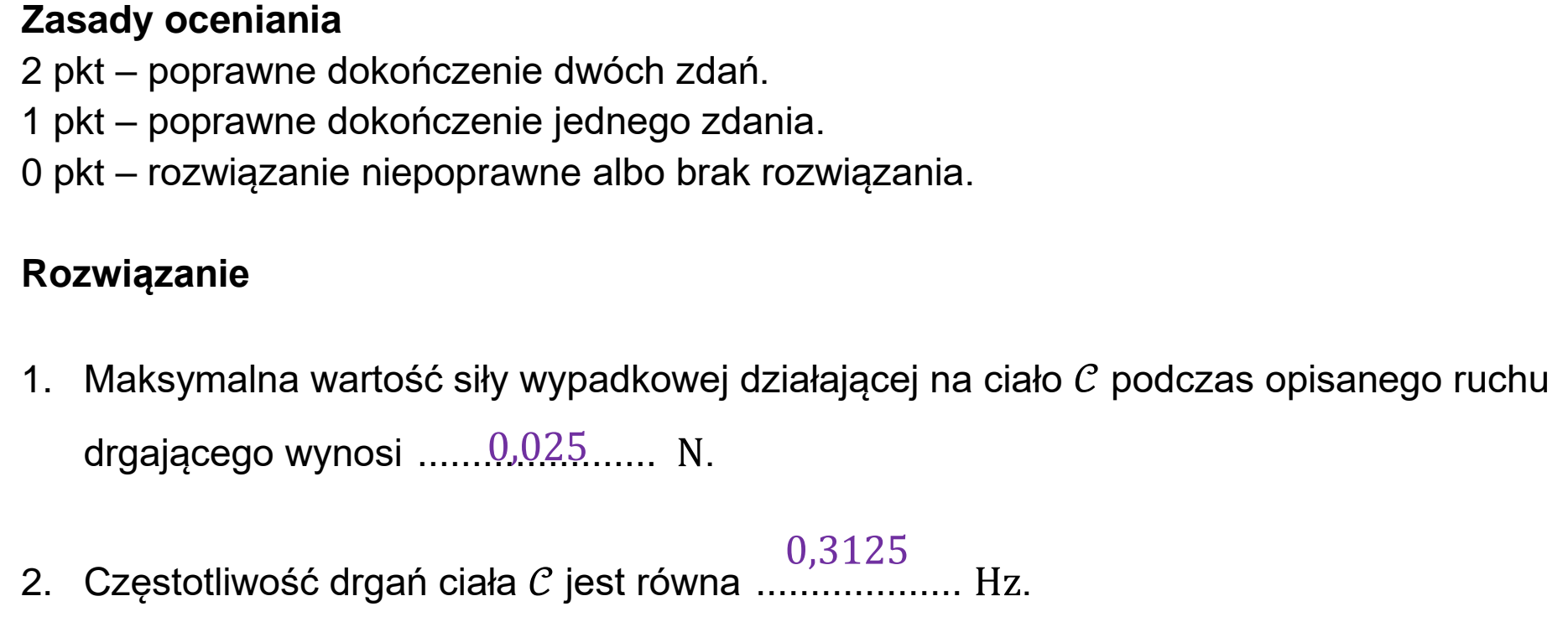 Matura dodatkowa, czerwiec 2024, odpowiedź do zadania 3.2