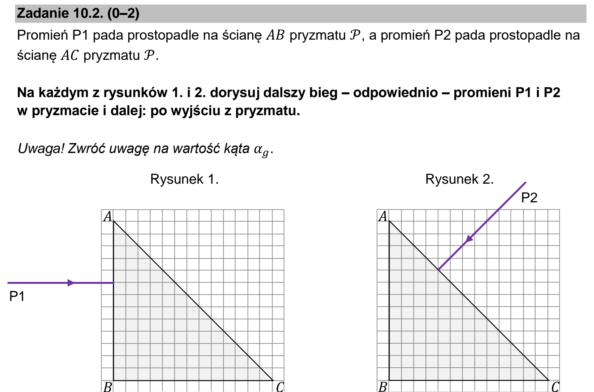 Matura dodatkowa, czerwiec 2025, zadanie 10.2