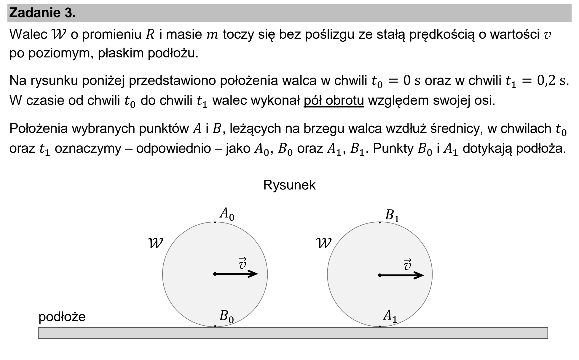 Matura dodatkowa, czerwiec 2025, wstęp zadania 3