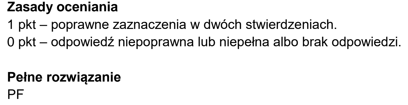 Matura dodatkowa, czerwiec 2026, odpowiedź do zadania 1.1