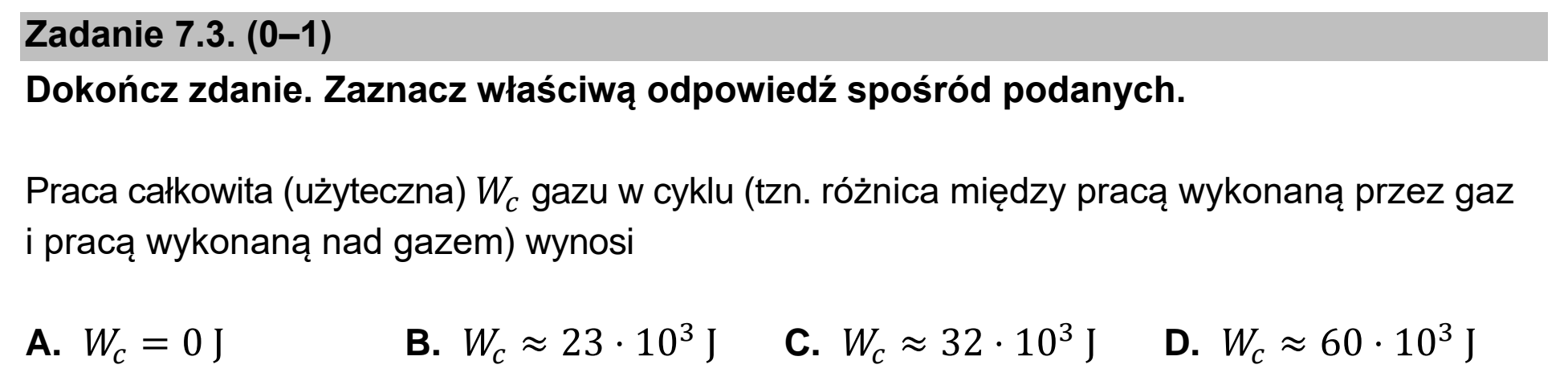 Matura dodatkowa, czerwiec 2026, zadanie 7.3