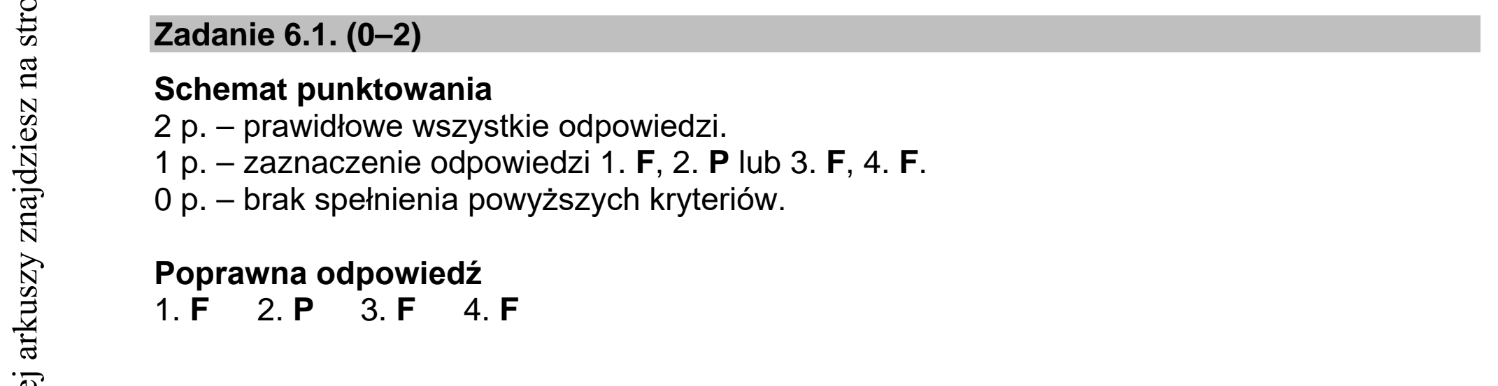 Matura dodatkowa, lipiec 2020, odpowiedź do zadania 6.1
