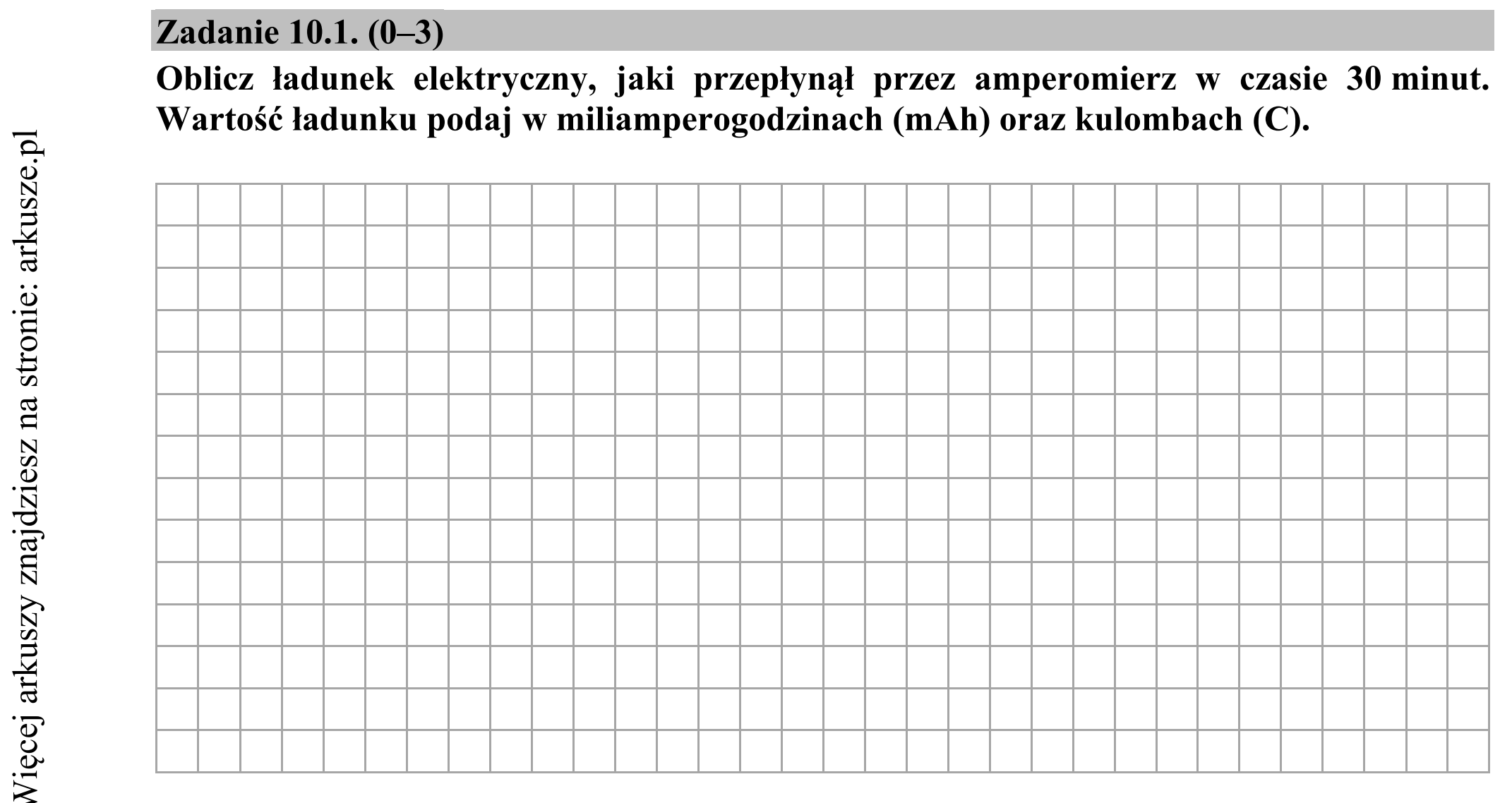 Matura dodatkowa, lipiec 2020, zadanie 10.1
