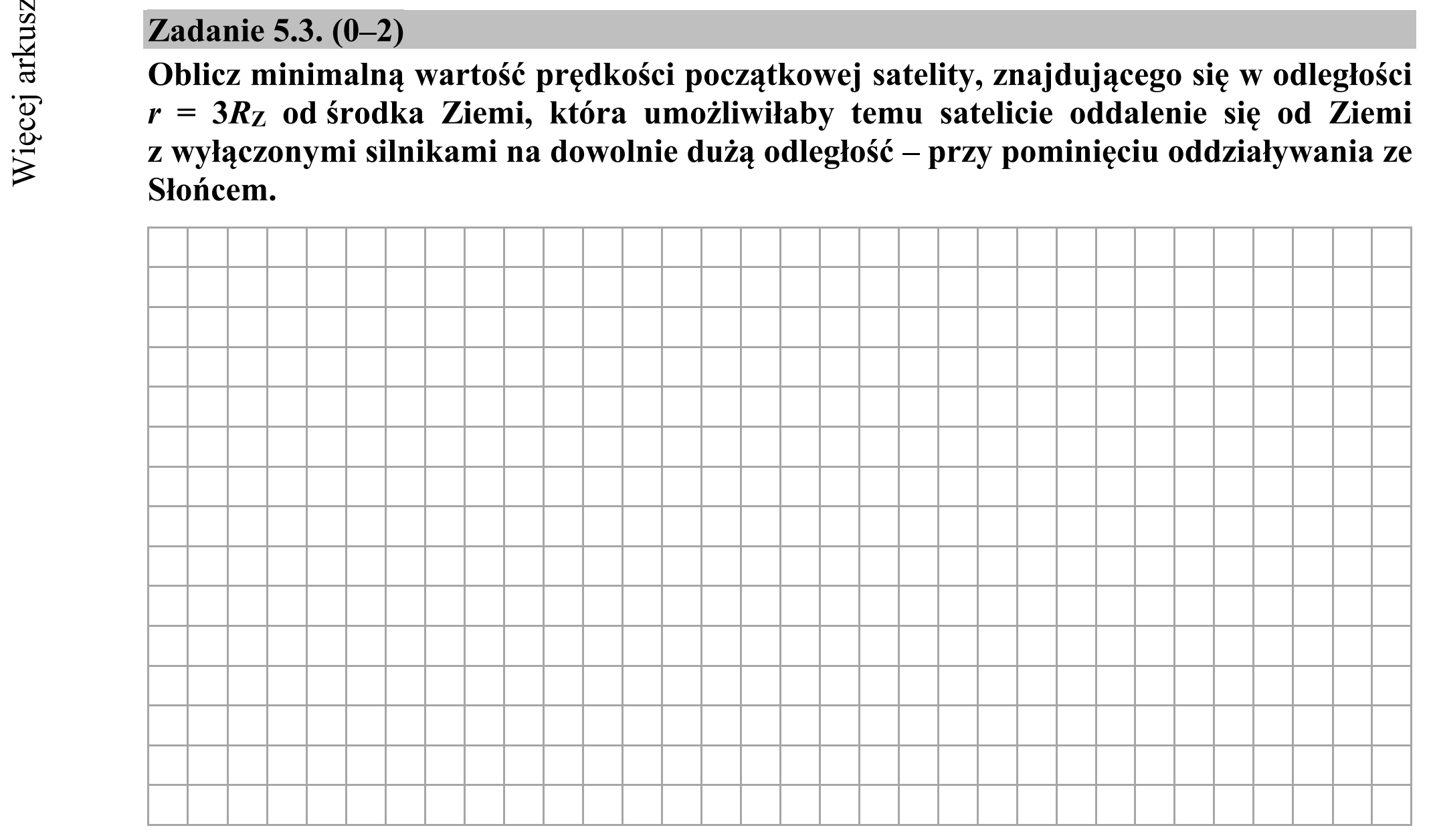 Matura dodatkowa, lipiec 2020, zadanie 5.3