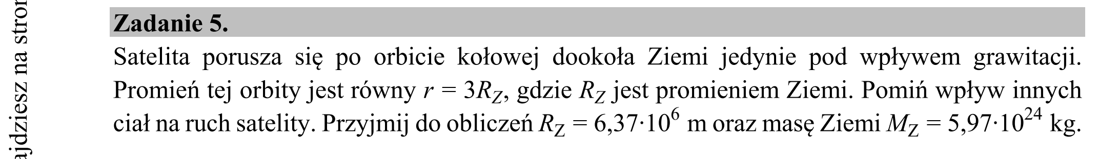 Matura dodatkowa, lipiec 2020, wstęp zadania 5