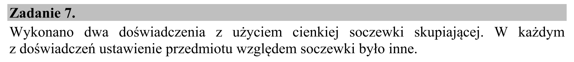 Matura dodatkowa, lipiec 2020, wstęp zadania 7
