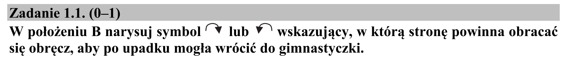 Matura, maj 2015, zadanie 1.1